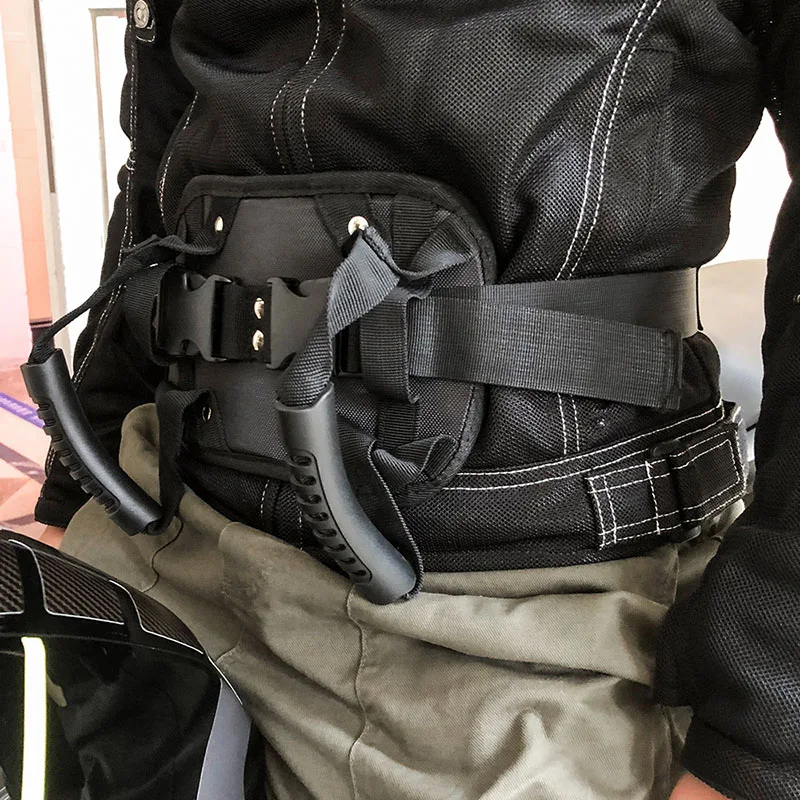 

Motorcycle Safety Belt Rear Seat Passenger Grip Grab Handle Non-slip Strap With Handle For Children