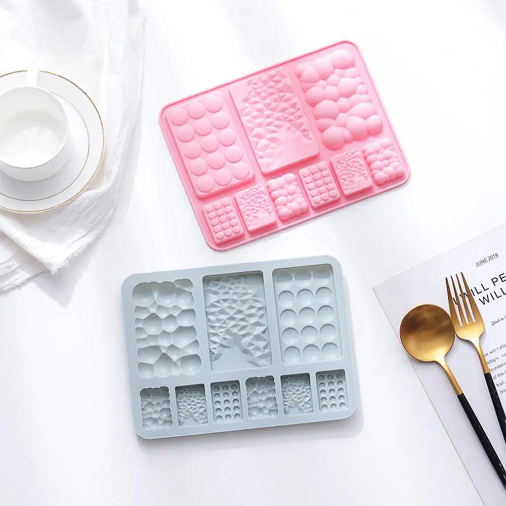 

New Silicone DIY Candy Chocolate Ice Tray Baking Tools Cake Mold