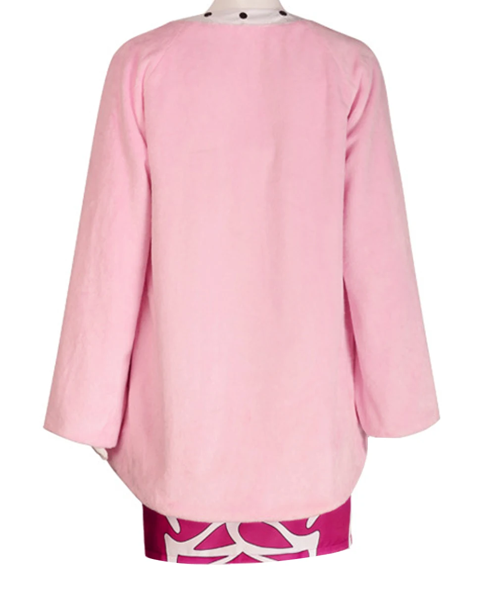 Аниме женский костюм Doflamingo косплей женское платье горничной плащ бюстгальтер