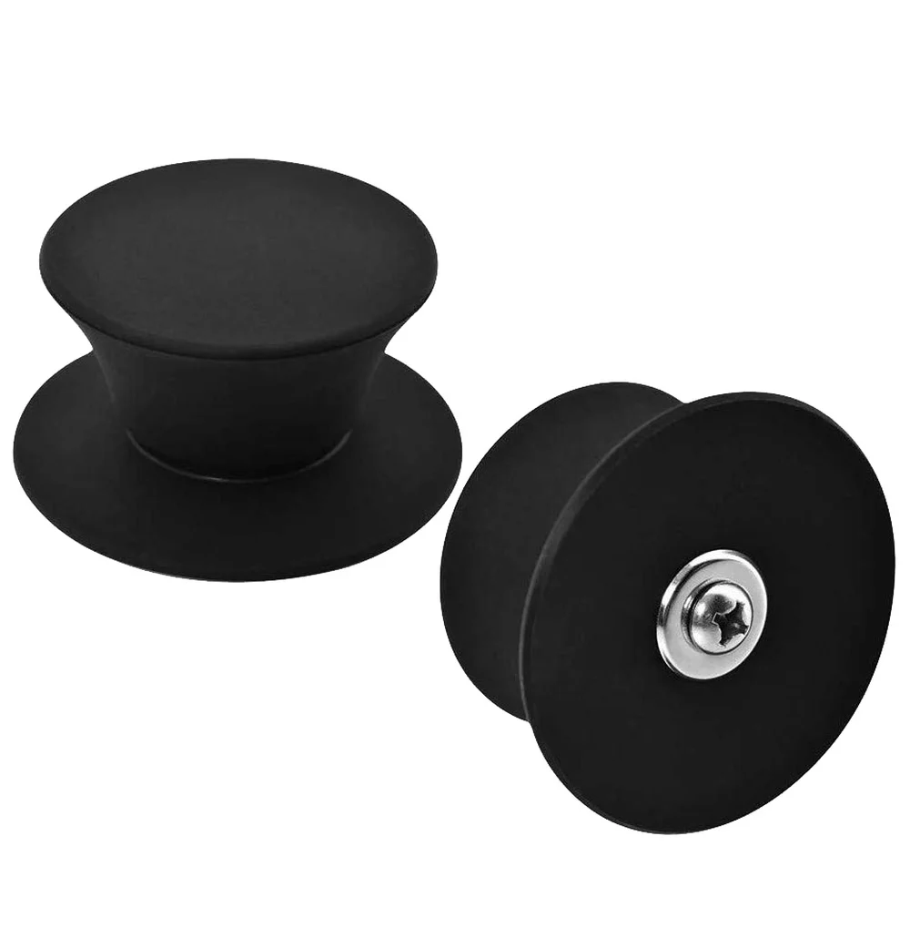 

Pot Lid Knob Silicone Universal Pot Lid Cover Knob Handle Kitchen Cookware Lid Replacement 2Pc Kitchen Accessories Kitchen Tools