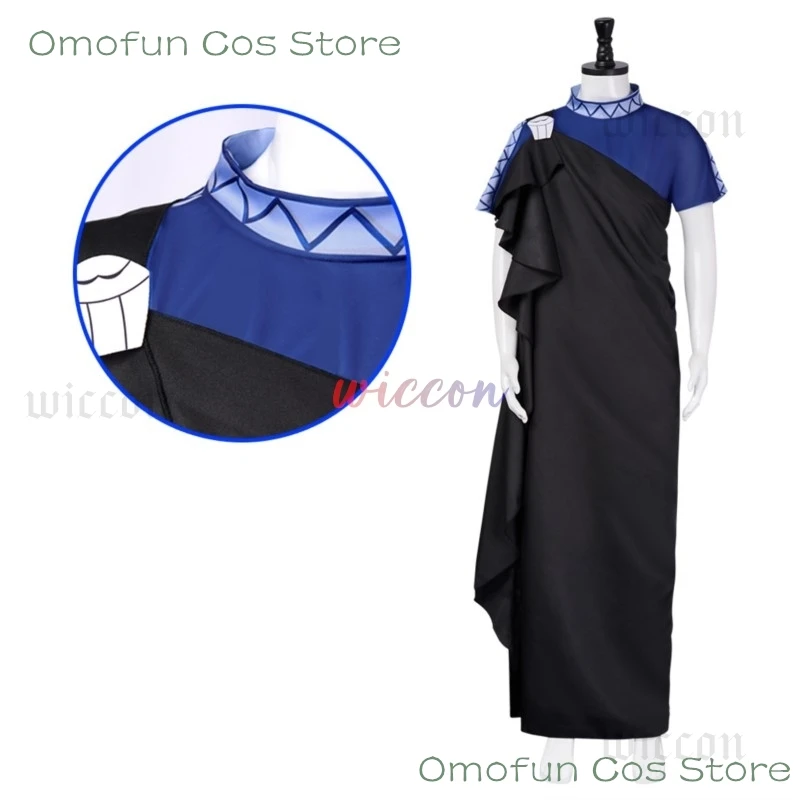 Anime Costume Hercules Hades Cosplay Costumes Adult Man Robe Set Halloween Carnival Suit Party