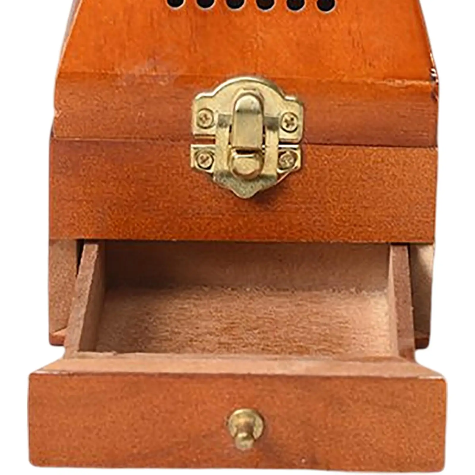 

Incense Stick Holder Wooden Box Pyramid Style for Meditation