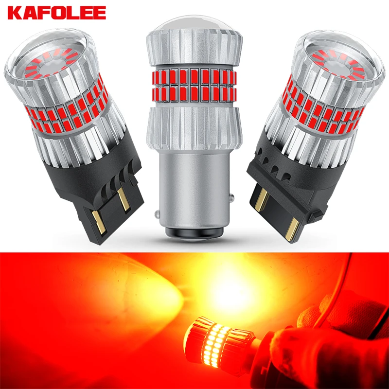 

1x BA15S P21W P21W BAU15S PY21W 7440 W21W P21/5W супер яркий красный светодиодный стоп-лампа тормозные огни Canbus 1157 BAY15D 7443 3157