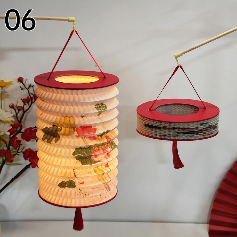 

Праздничный бумажный фонарь