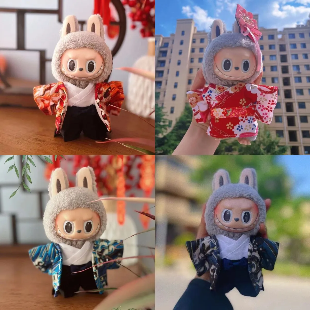 15 см Labubu Idol куклы одежда красивые японские аксессуары для кимоно Корея Kpop экзо