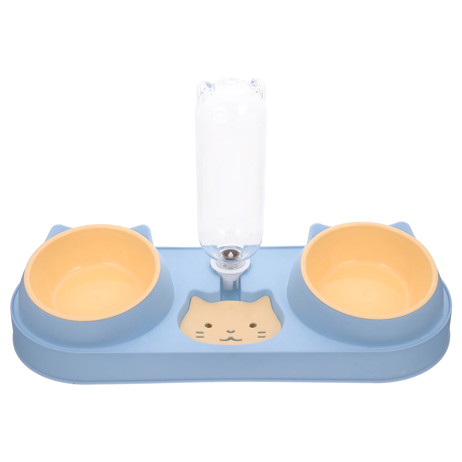 

Water Cat Dispenser Foodautomatic Feeder Bowls Dog Pet Bowl Watererdogs Set Detachable Double Feeding Device Holder Raised