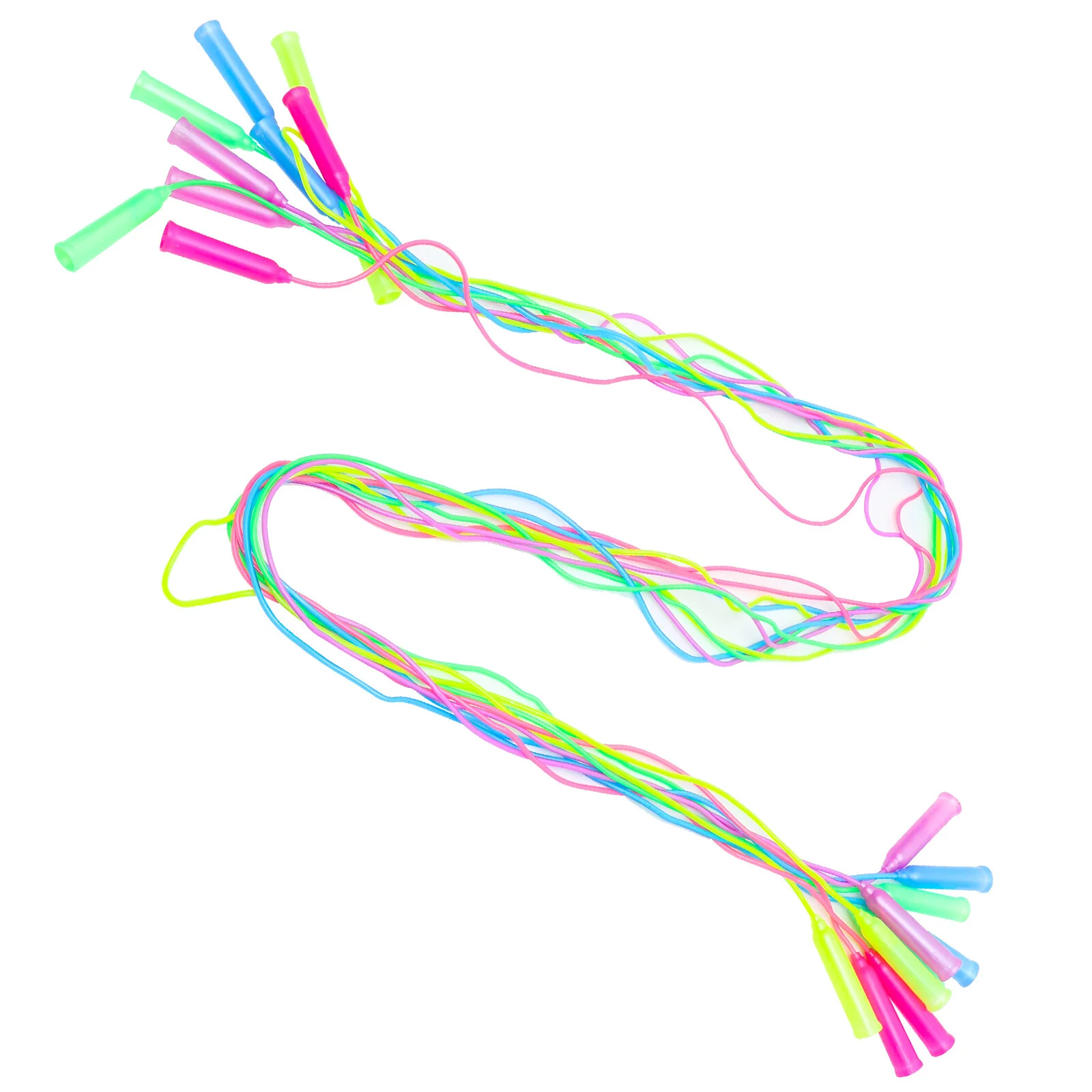 

10pcs Kids Jump Rope Workout Jump Ropes Handle Jump Rope Skipping Rope for Exercise Recreation Outdoor ( )