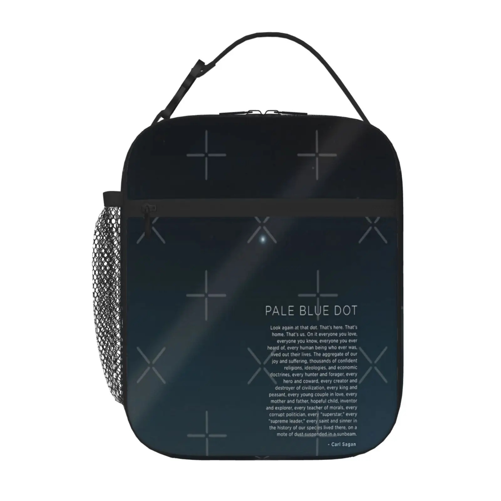 

Pale Blue Dot - Carl Sagan Lunch Box Thermal Lunchbox Thermal Bag Female School Lunch Bag