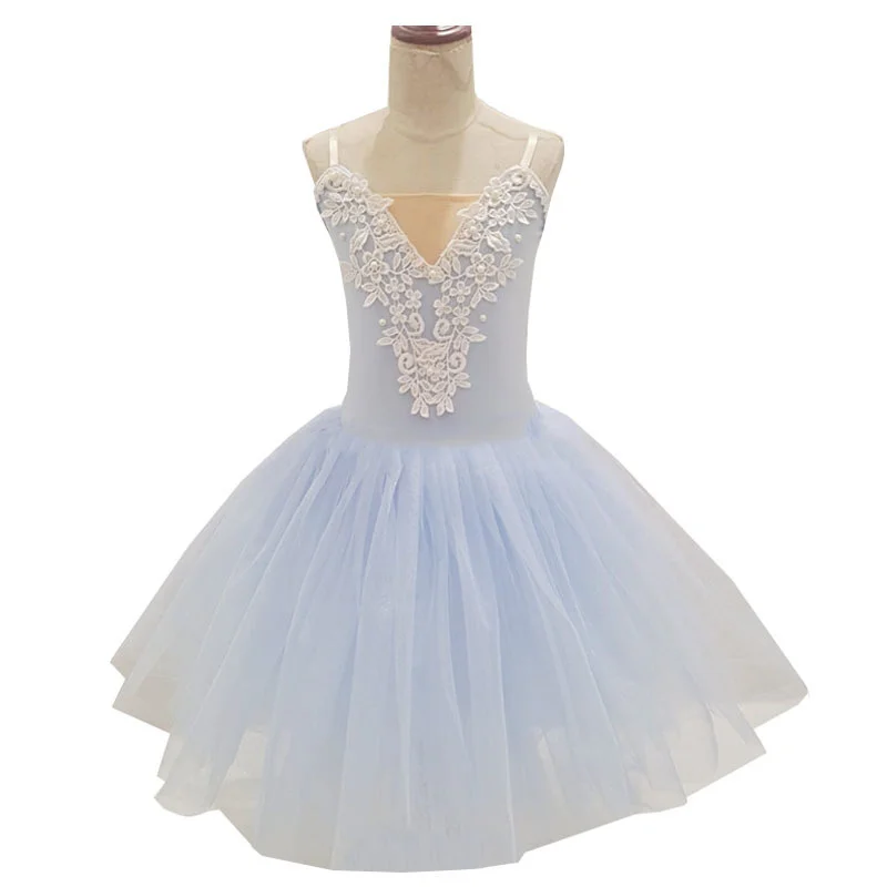 Детское балетное платье-пачка для девочек романтичный стиль балетные