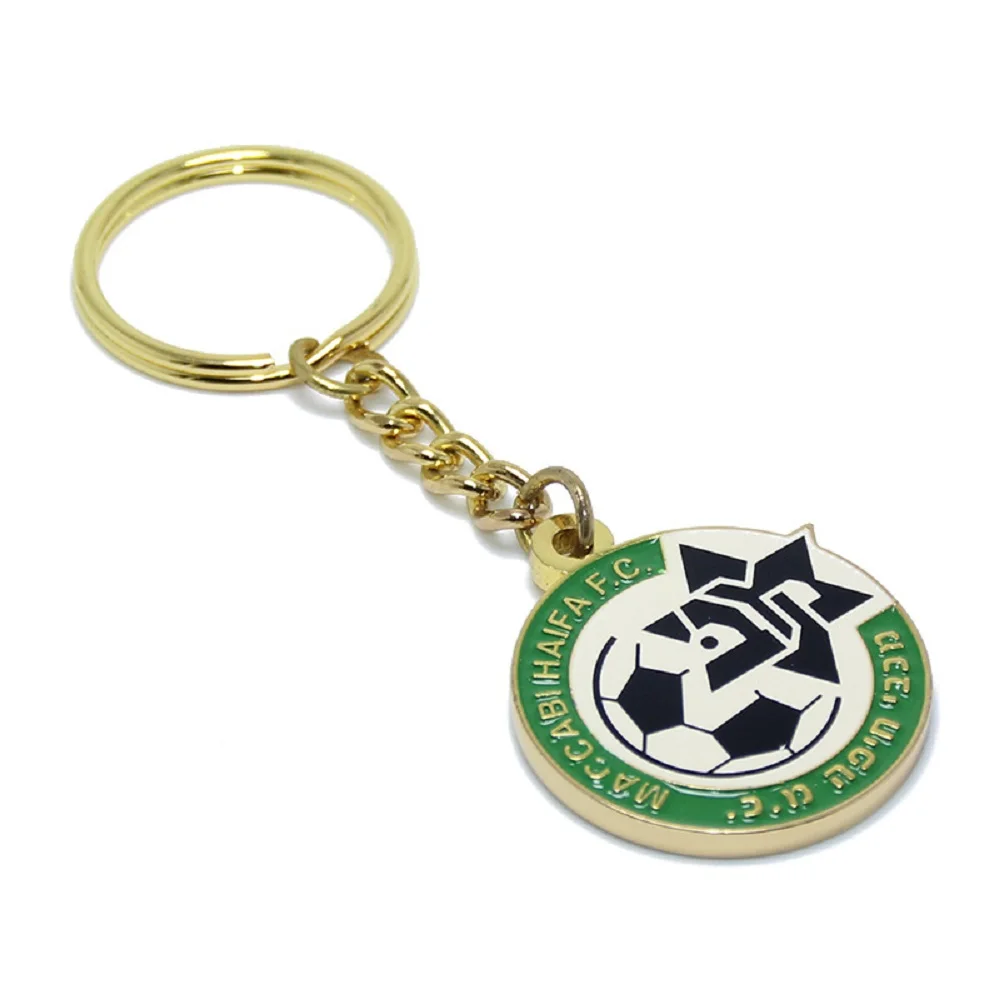 Брелок Maccabi Haifa сплав символ футбольной команды Израиля декора |