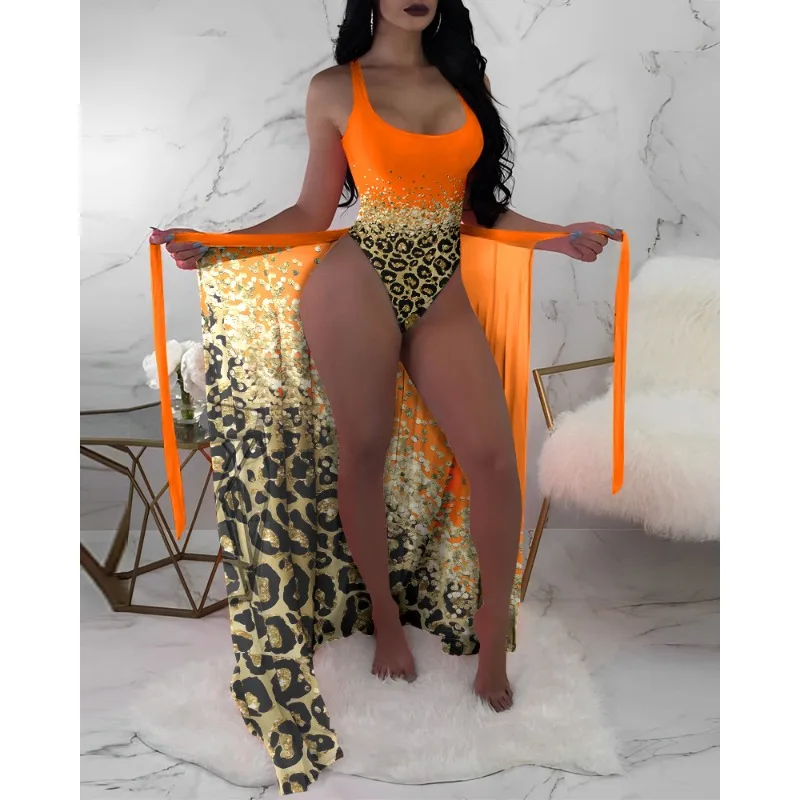 Рисунок 3 - Слитный купальник Wepbel с принтом