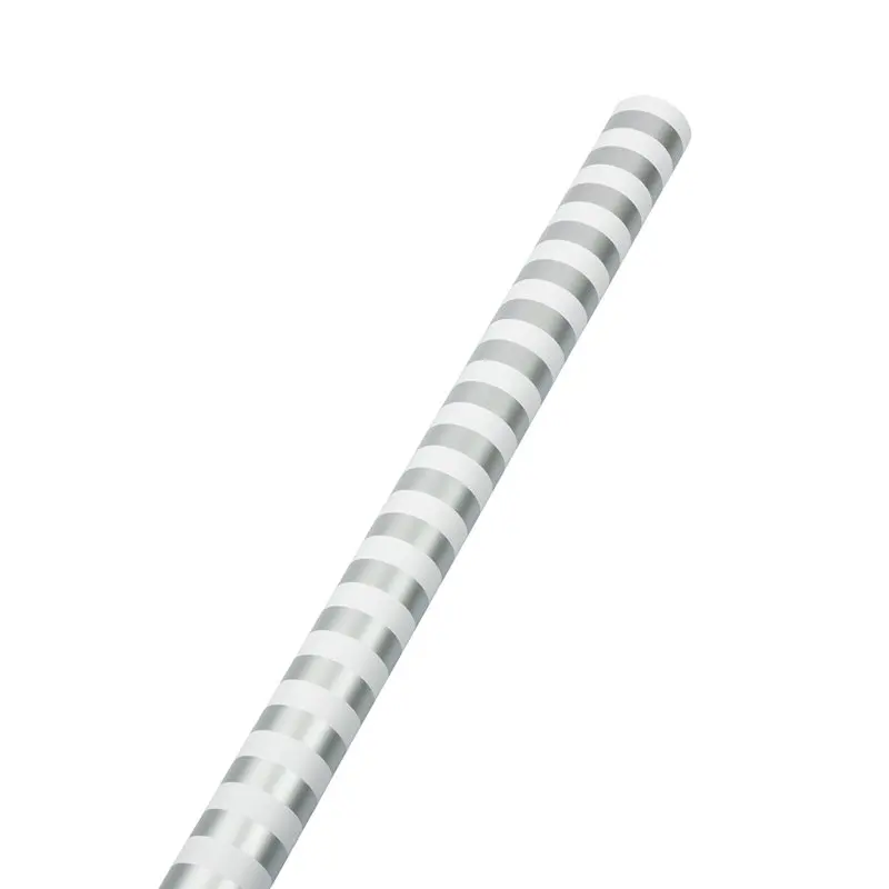 

Silver & White Stripe Wrapping Paper, All Occasion, 25 Sq. ft, 1/Pack