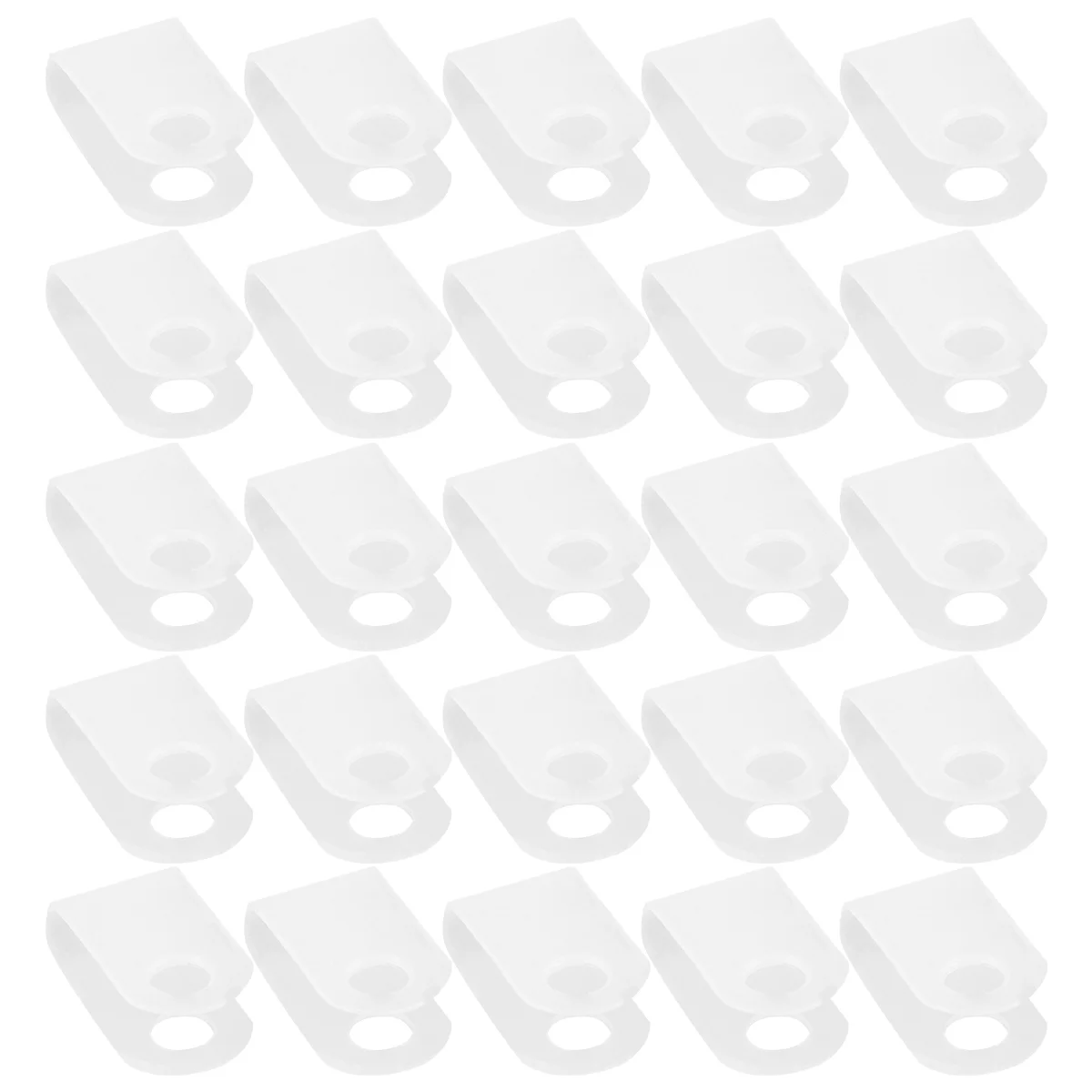 

1000pcs Convenient Cable Clamp Practical Wire Fixator Durable Cable Organizer