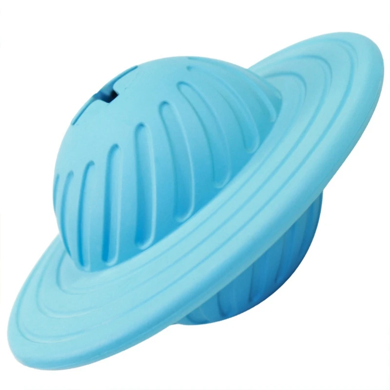 

null Ball Bite Resistant Pet Hollowed Food Leakage Ball Drum Molar Puzzle Food Feeder Bouncy Ball Interactive Entertainment