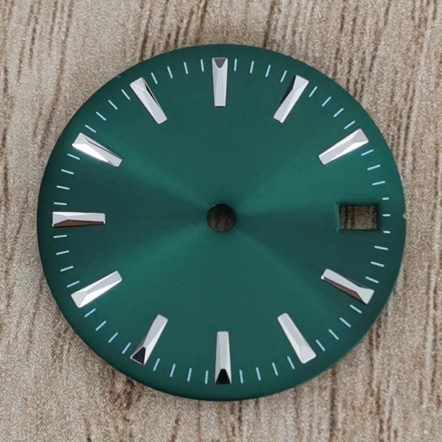 Watch Accessories 28.5MM Dial No Logo Sunburst Studs Simple Dial for NH35/364R/7S Movement Watch Dial