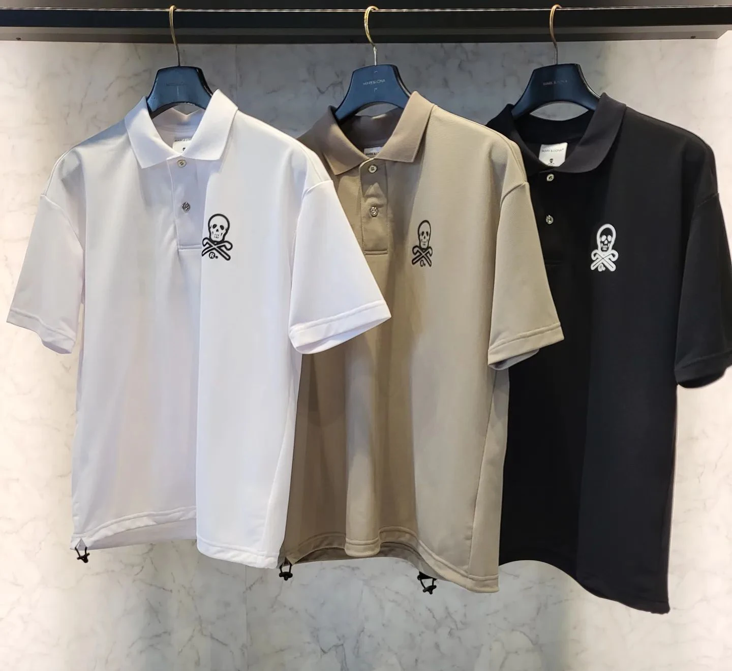 

Golf t short sleeve sports Golf top golf wear for Men skull t shirt