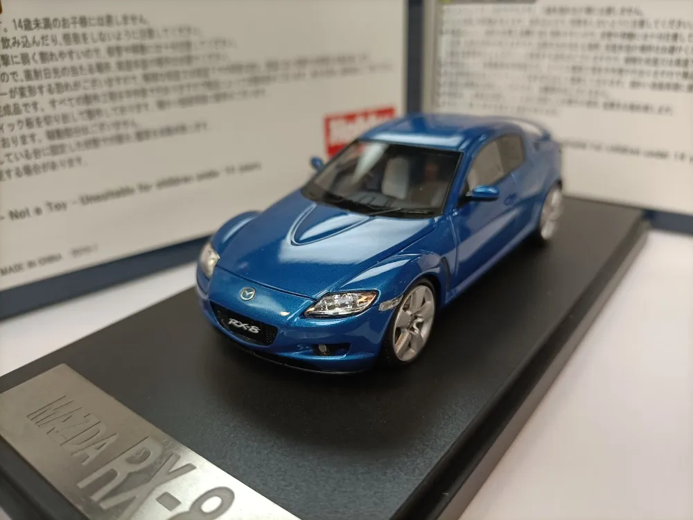 

Mark43 1/43 Mazda RX-8 SE3P 2003 Blue Simulation Coupe Model
