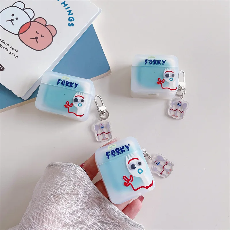 

Стереоскопические глаза Мультяшные Милые Ложки AirPods 3 Чехол Apple AirPods 2 чехол для AirPods Pro Чехол Аксессуары для наушников чехол для AirPod