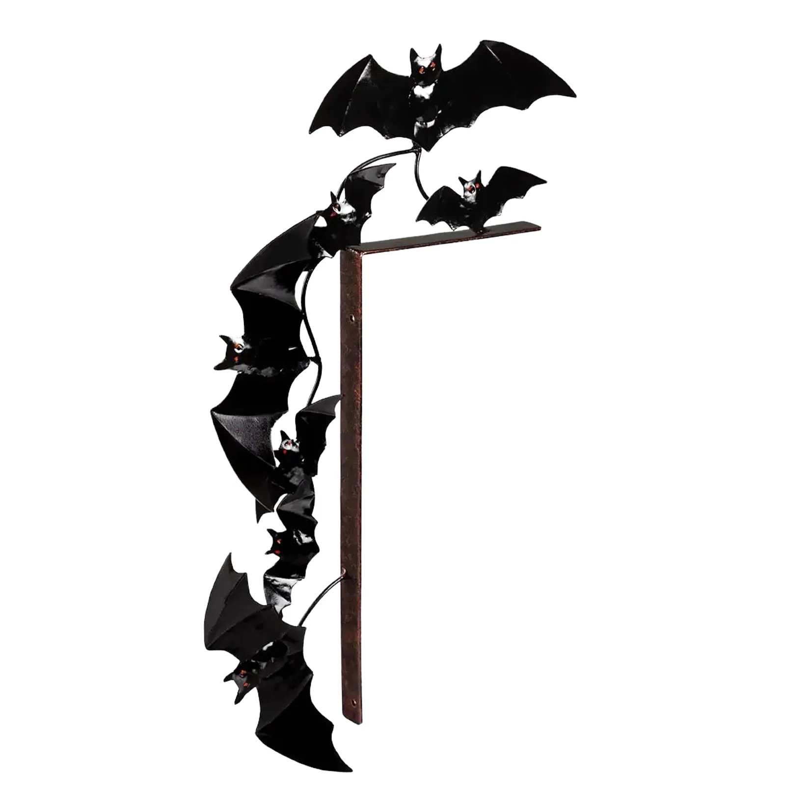 

Дверь на Хэллоуин, фотоэлемент, фотоэлемент, летучая мышь, подарок для семьи, друзей, таинственный знак летучая мышь, декоративный знак