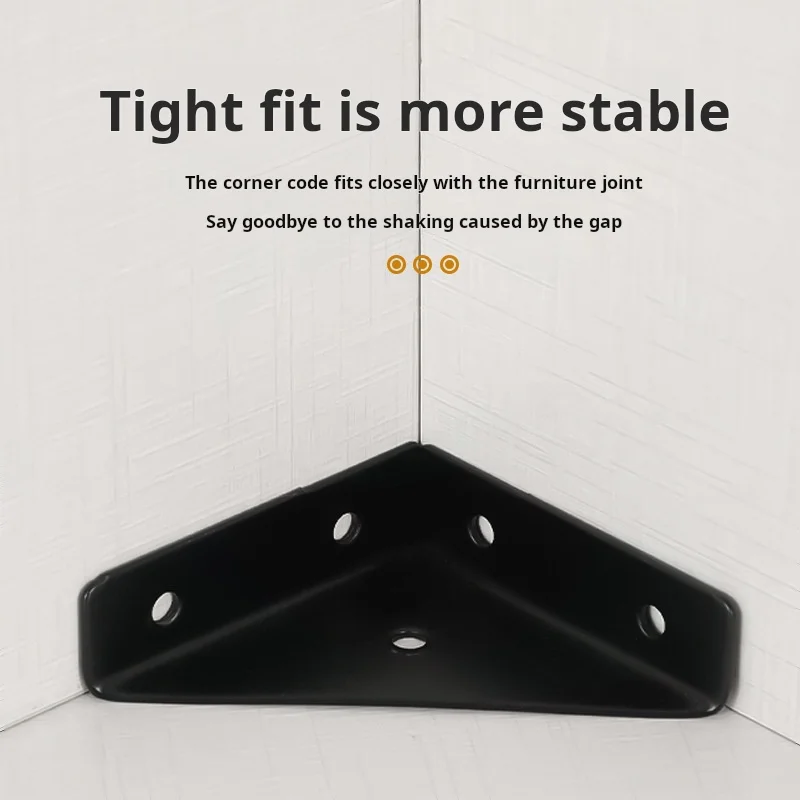 Трехсторонняя фиксированная угловая пластина под прямым углом 90 градусов