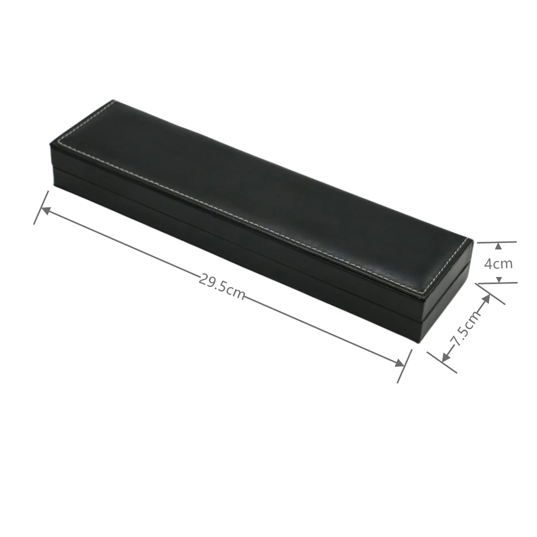 Watch Box PU Leather Travel Watch Box Rectangular Gift Box Men's Jewelry Necklace Storage Box Watch box