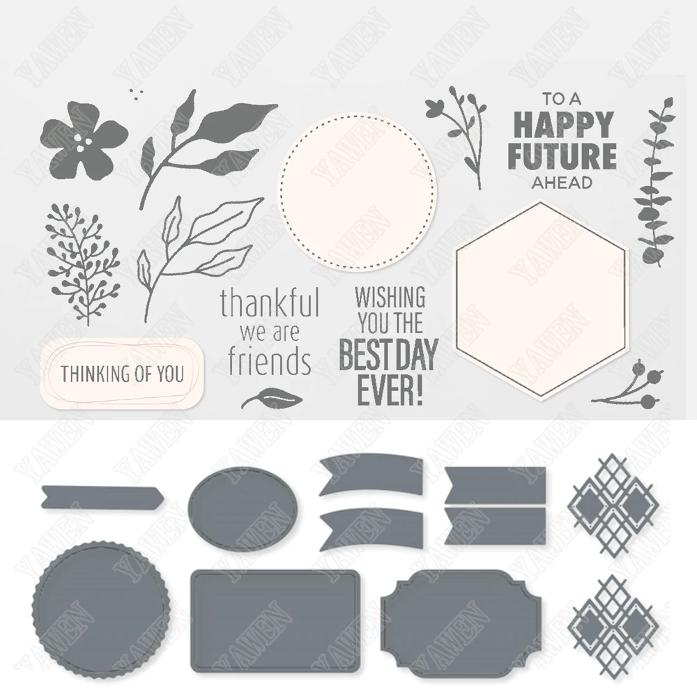 

Геометрические металлические штампы и штампы для скрапбукинга, бумажные простыни ручной работы, поздравительная открытка