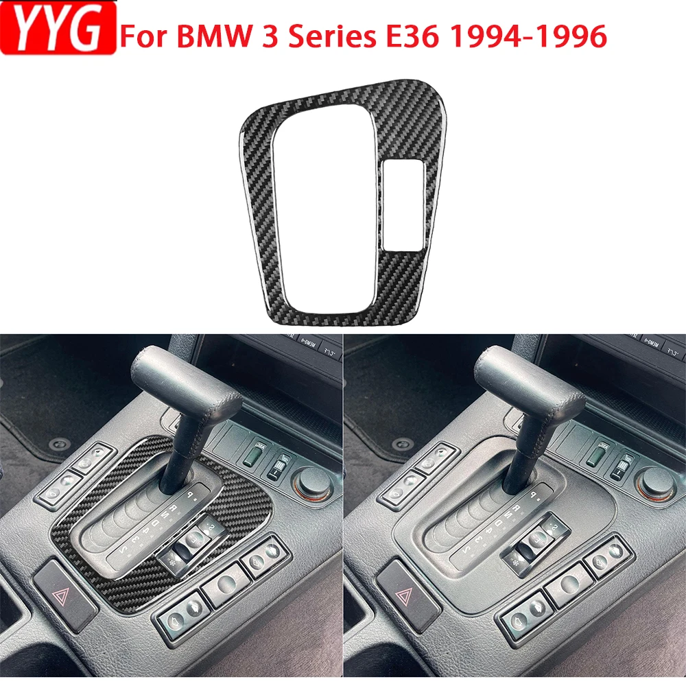 Аксессуары для интерьера BMW 3 серии E36 1994-1996 автомобильная консоль из углеродного