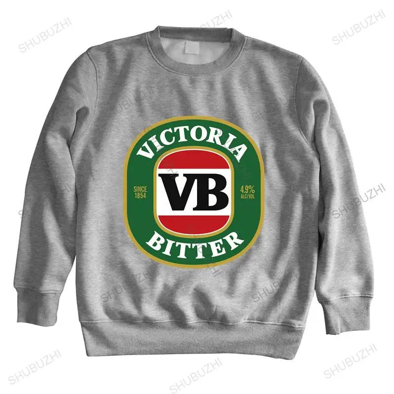 

new arrived warm sweatshirt men hoody victoria bitter beer hoodies vb australia alcohol aussie autumn brand men cotton hoodie