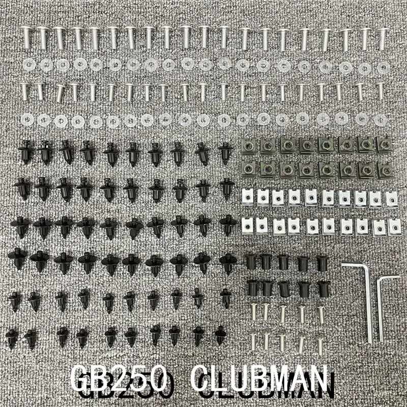 

Fairing Bodywork Kit Bolts Screws For Fit HONDA GB250 CLUBMAN 87-97