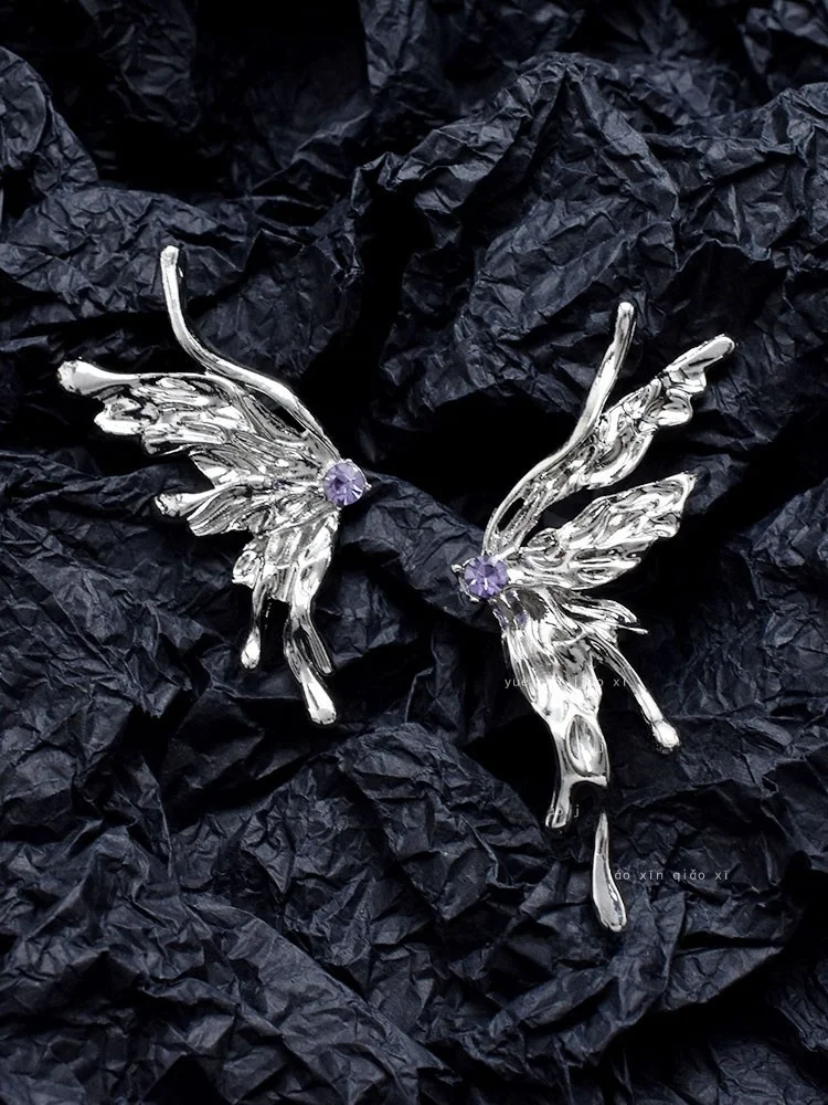  Дизайнерские высококачественные жидкие биохимические серьги для женщин