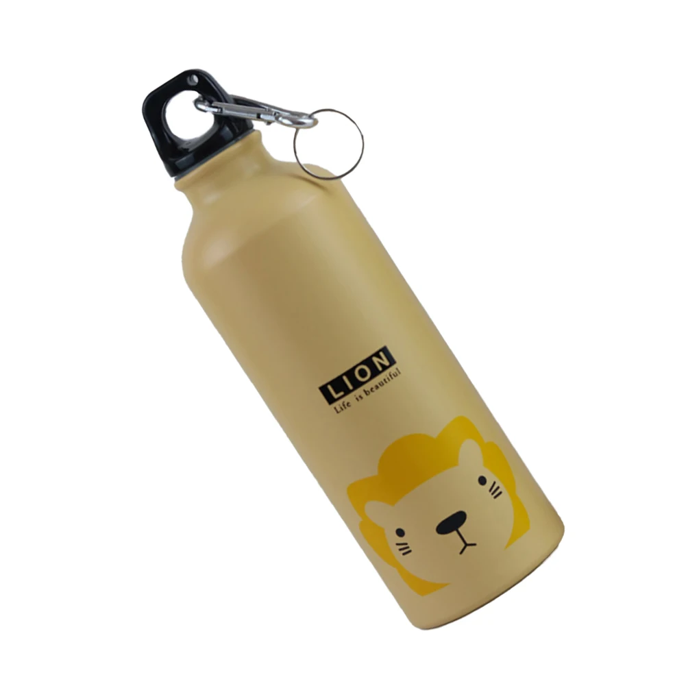Water Bottle Camping Drink Kettle Portable Drinkware Keychain 500ml