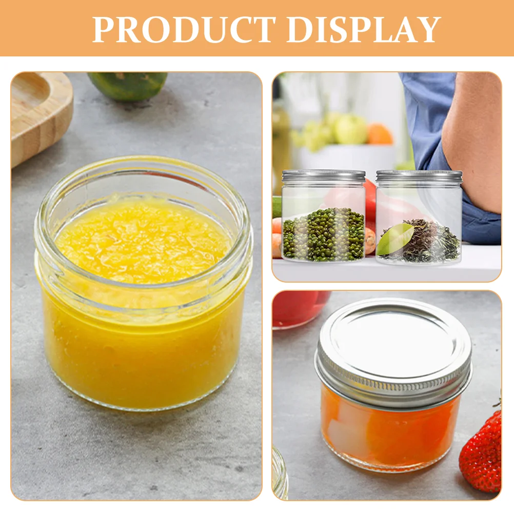 6 шт. мини-серебряные контейнеры для дозирующих бутылок макияжа дорожные размеры