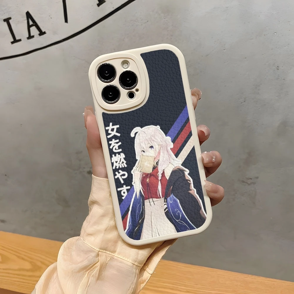 Милый чехол для телефона Элейны в стиле аниме Iphone 15 Pro Max 14 Plus 16 11 13 12 Mini X Xr Xs 7 8 Puls Se