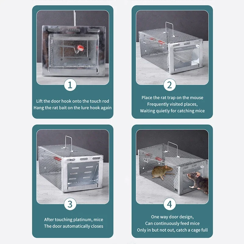Ловушка для грызунов устройство борьбы с вредителями подходит всех крыс и