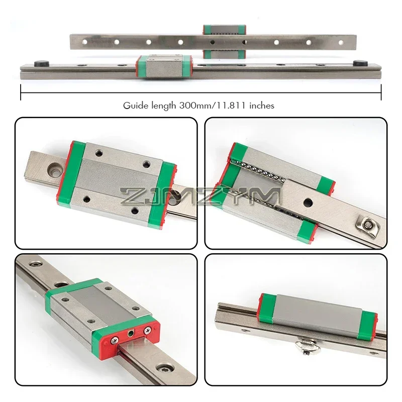 Комплект линейных направляющих комплект линейной направляющей оси Y 300 мм для
