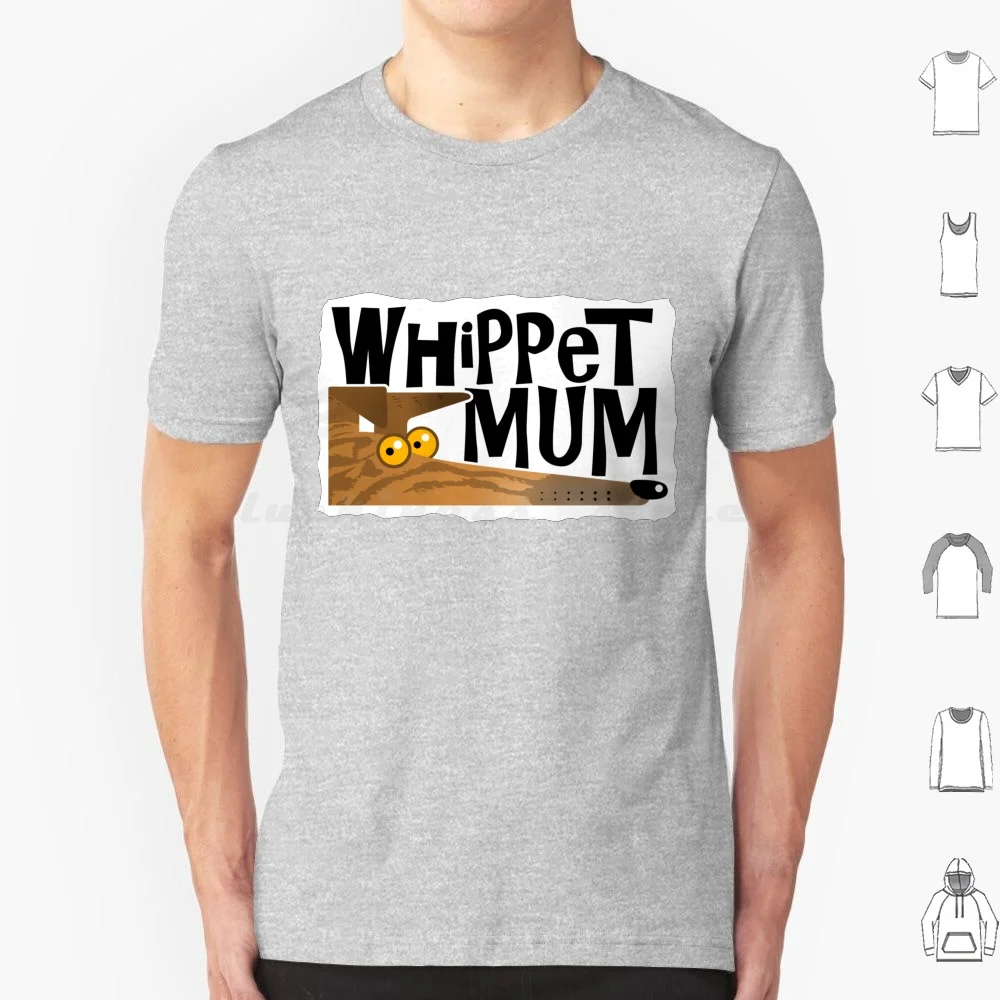 

Футболка Whippet Mum (Brindle) 6Xl хлопковая крутая футболка Greyhound Iggy итальянская таранга Greyhound Lurcher Whippet Galgo мультфильм Mum Rich