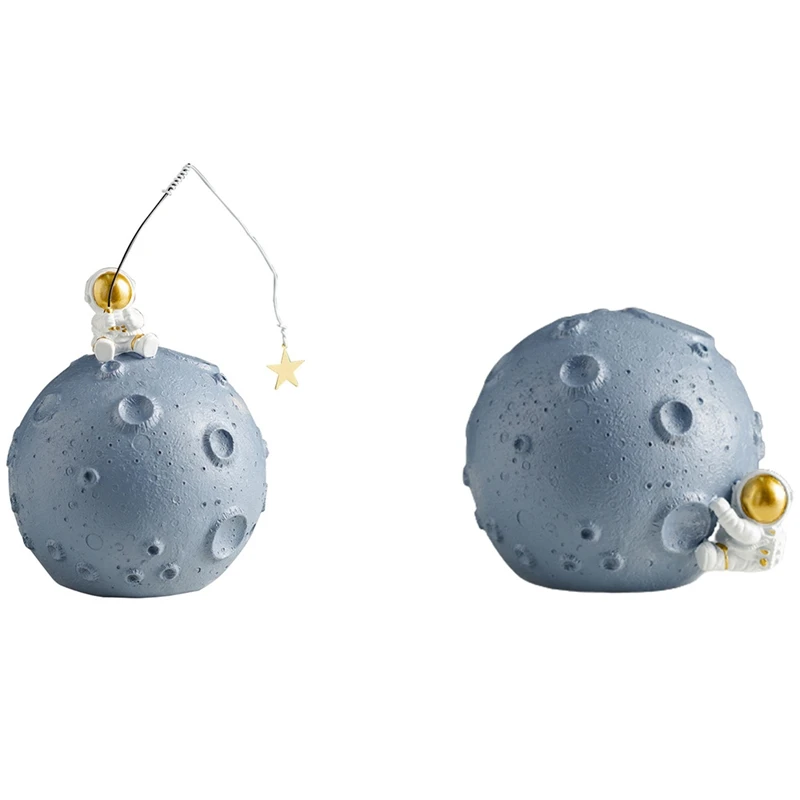 

Creative Astronaut Piggy Bank Nordic Home Decoration Ornaments Piggy Bank Kid's Bedroom Desk Decoration Birthday Gift