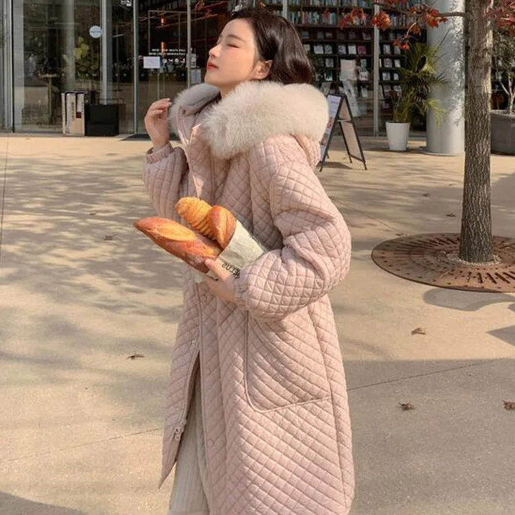 Maternity Clothes Parkas Overcoat Winter Thermal Coat Plus Size Top 2022 Fashion Thick Warm Loose Pregnant Woman Clothing Women