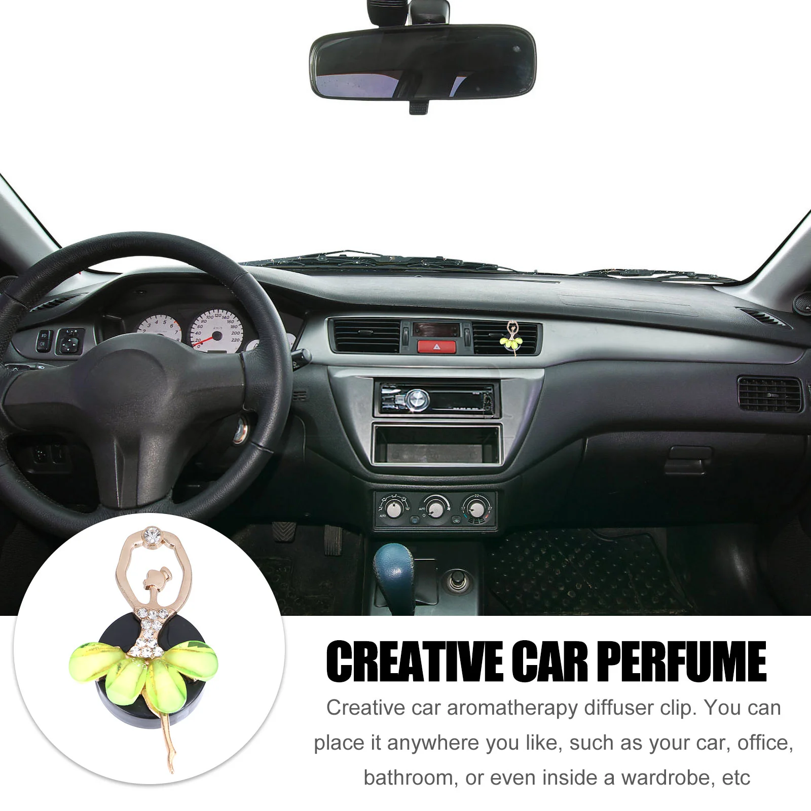 4 шт. зажим для духов ароматический диффузор автомобильный освежитель