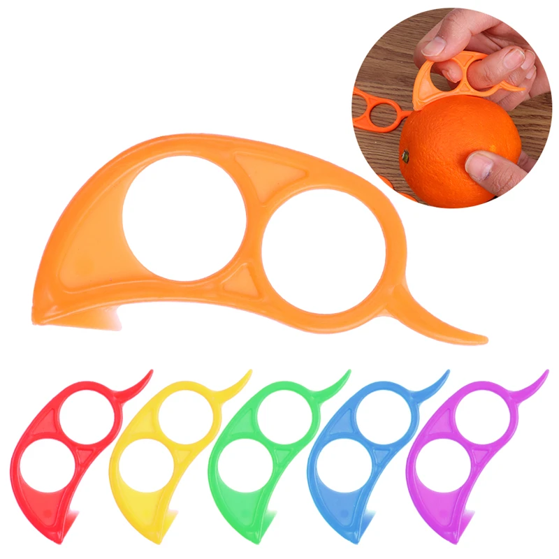 

20Pcs Orange Opener Durable Plastic Easy Slicer Peeler Remover Opener Kitchen Accessories Knife Cooking Tool Kitchen Gadget Tool