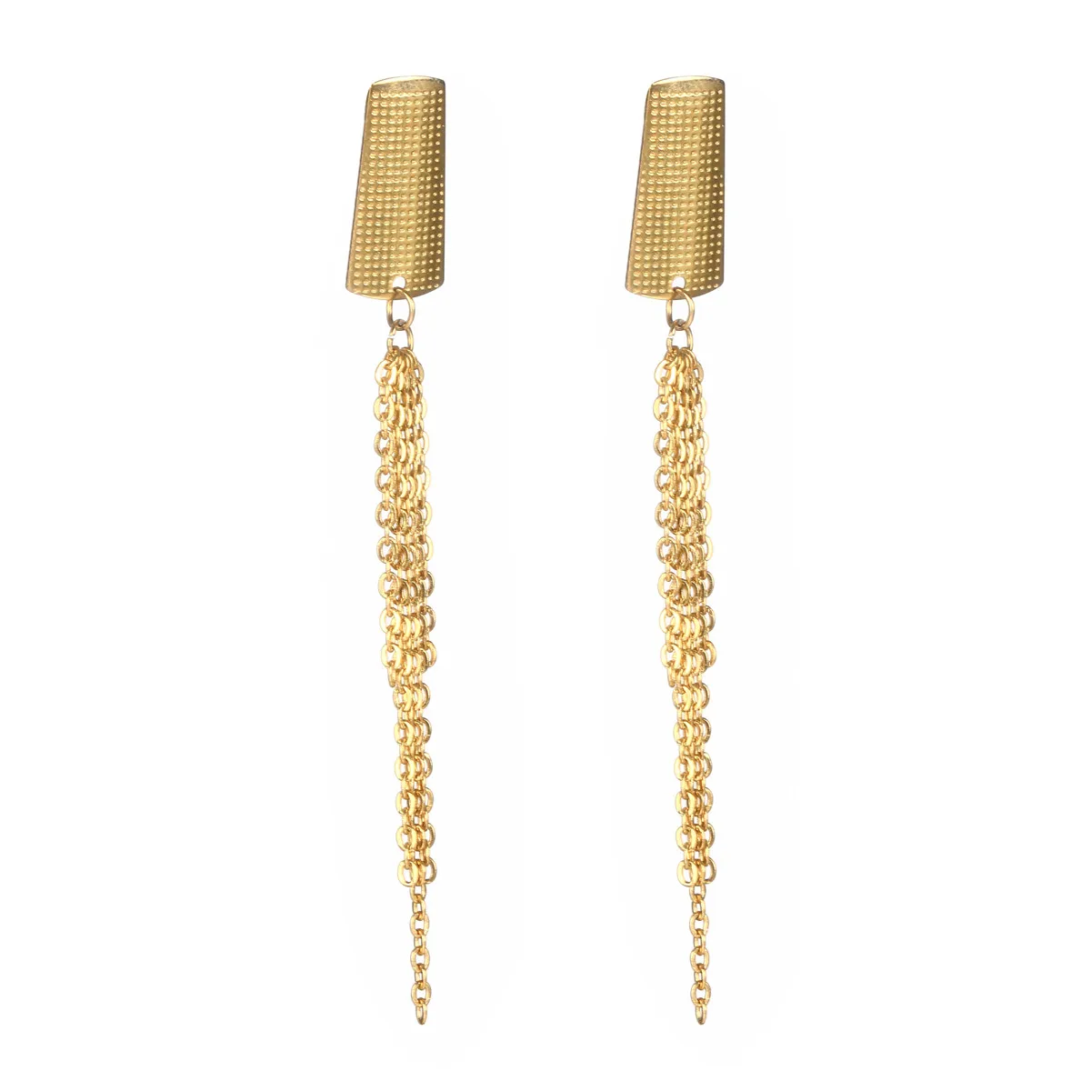 Винтажные серьги-цепочки MinaMaMa из нержавеющей стали с кисточками для женщин новые