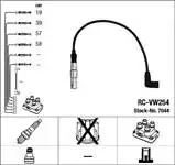 

NGK 7044 SPARK PLUG CABLE RC VW254 (name.)