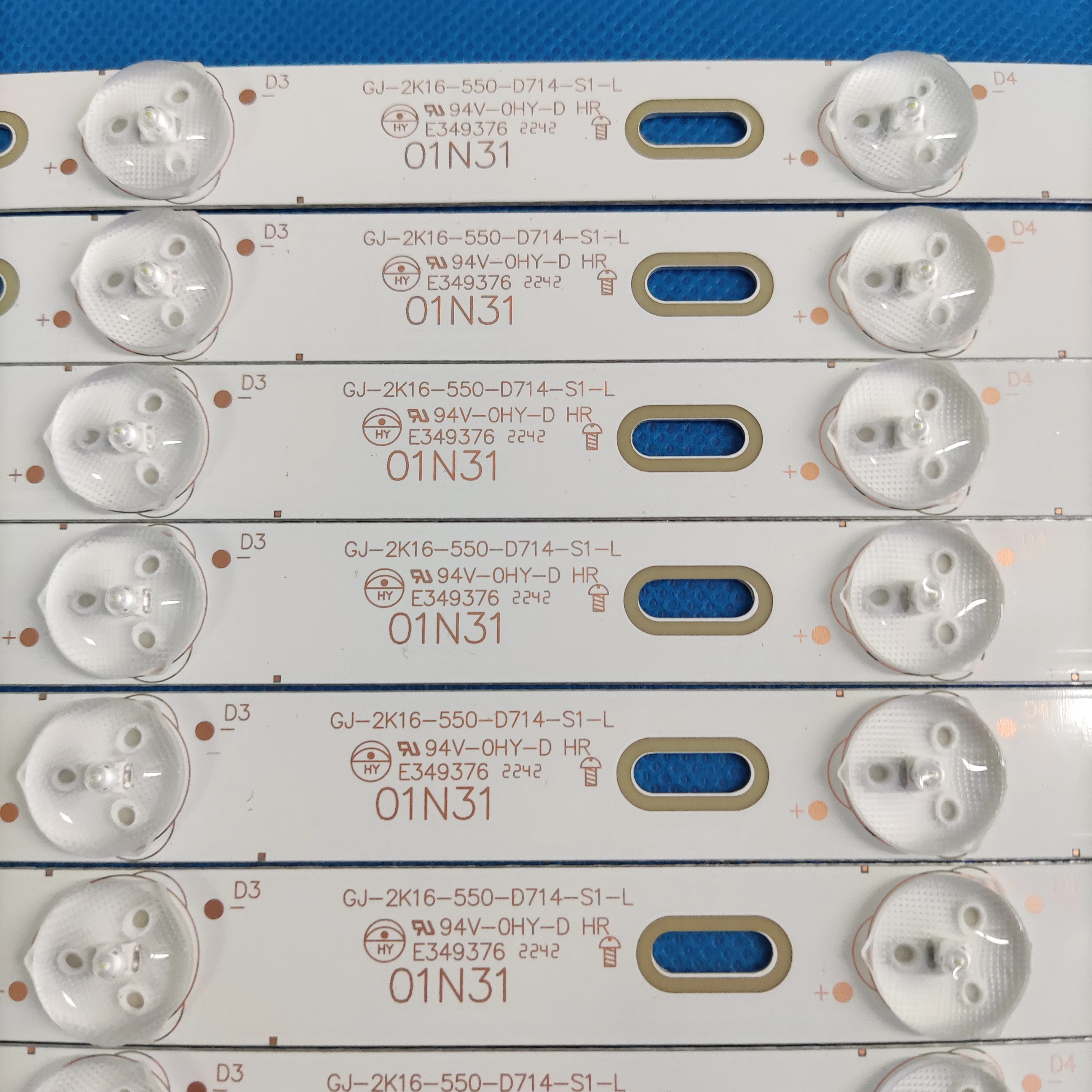 Светодиодная лента подсветки для телевизора 55 дюймов LB55072 55PFF5701 55PUS6452 55PUS6501 55PUS6561