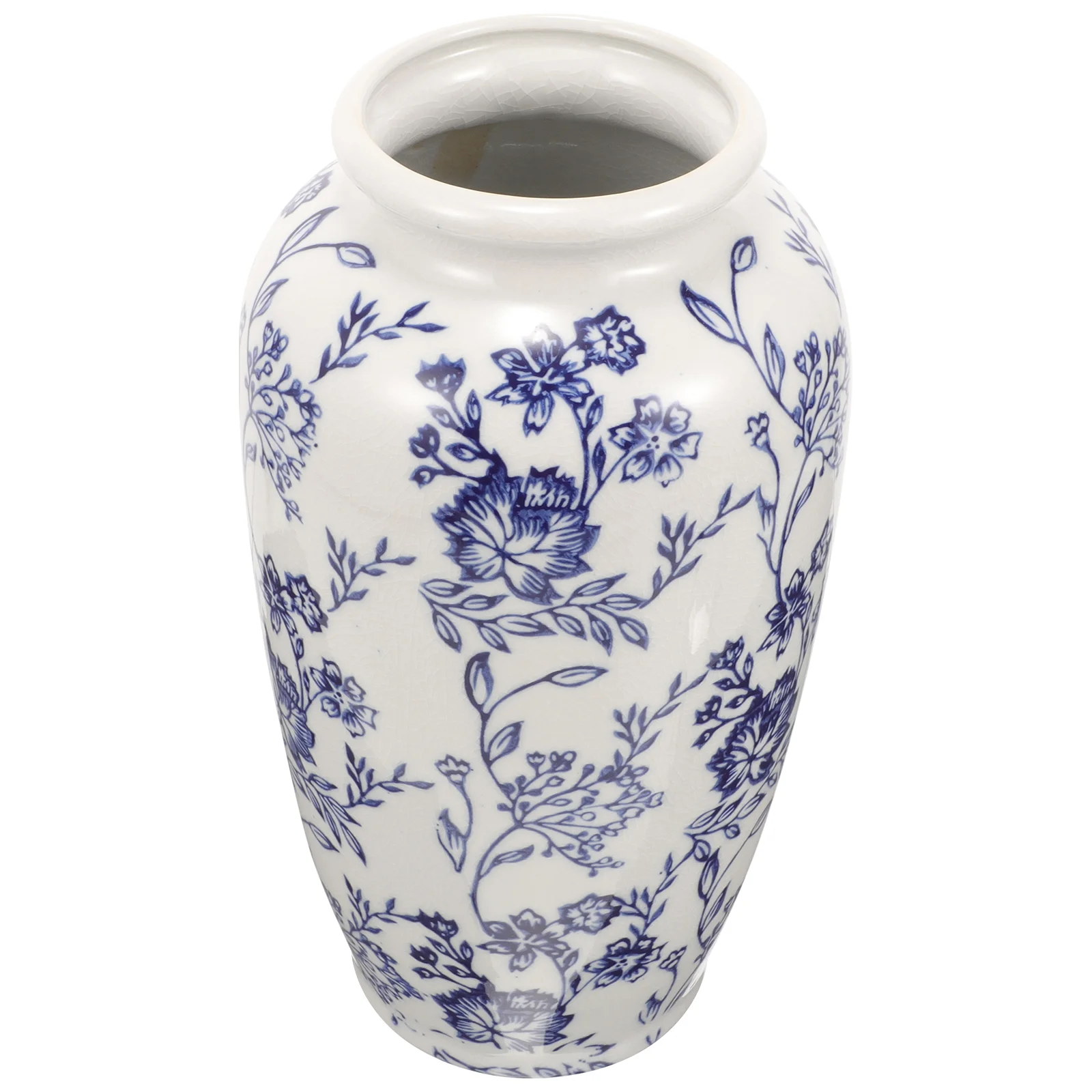 

Blue White Porcelain Vase Ceramic Vases Decorative Pot Table Centerpiece Decoration Small Flower Arrangement