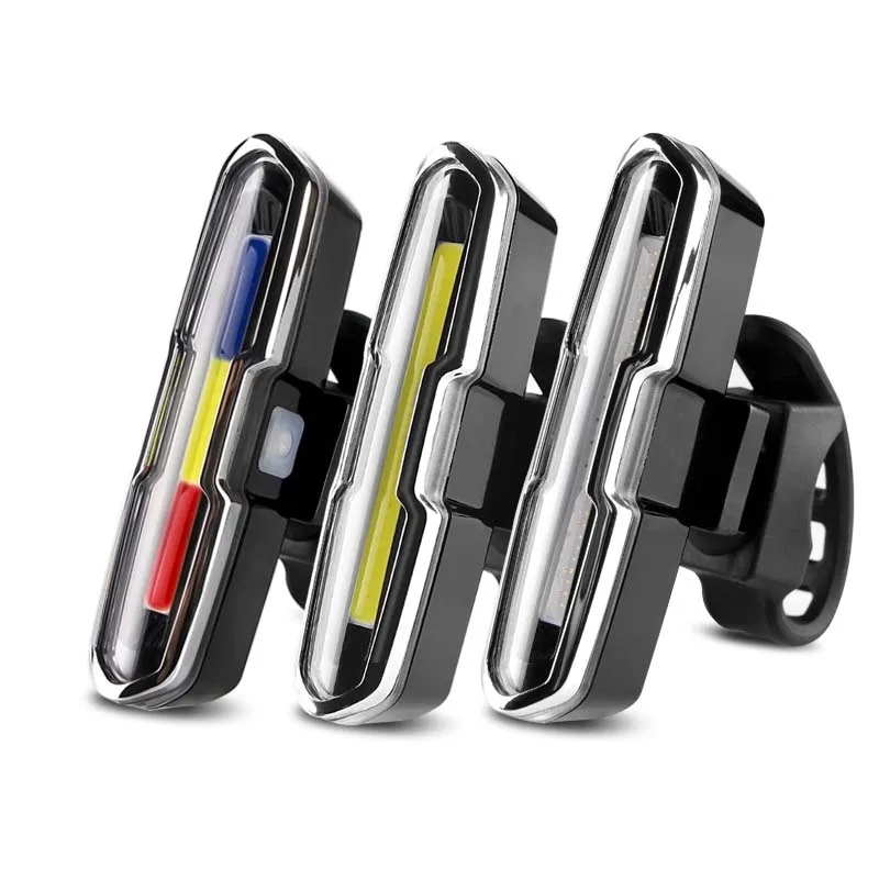 

Задний фонарь для велосипеда с зарядкой от USB, предупреждающий светодиодный фсветильник рь для безопасности, велофонарь, задсветильник фон...