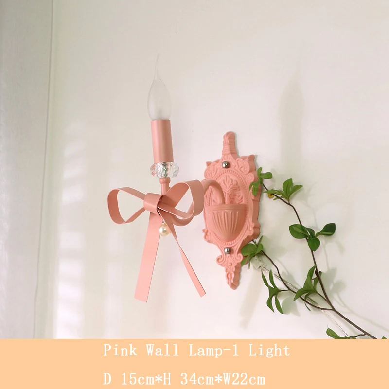 

Настенный светильник XIUAN розовый для детской