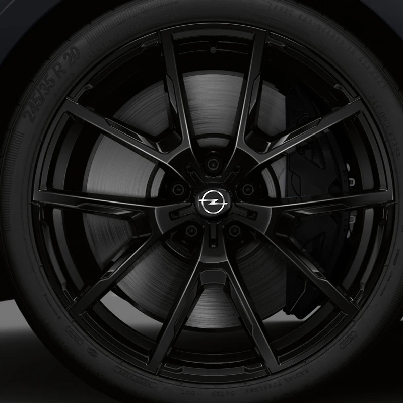 Металлическая наклейка с эмблемой Opel 4 шт. 56 мм Стайлинг автомобиля колпачки для