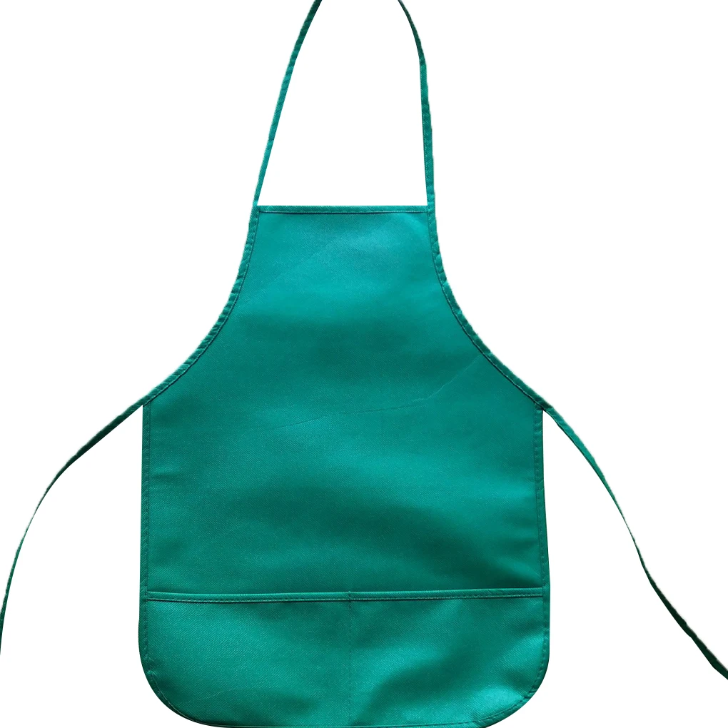 

1/2/3/5 детский нетканый фартук для рисования, многоразовые безрукавные фартуки, декоративные аксессуары для одежды для праздничного фестива...