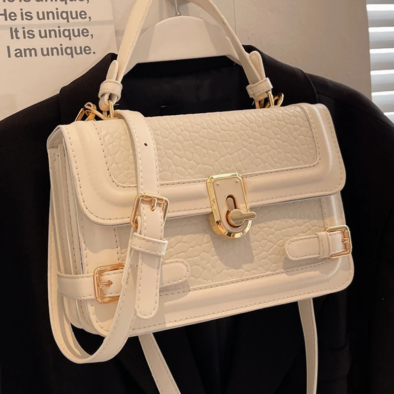 

Ins Lady Fashion Small Handbag New 2023 INS Versatile Trend Leather Luxury Designer Crossbody Casuals Postman'sbags Shoulder Bag