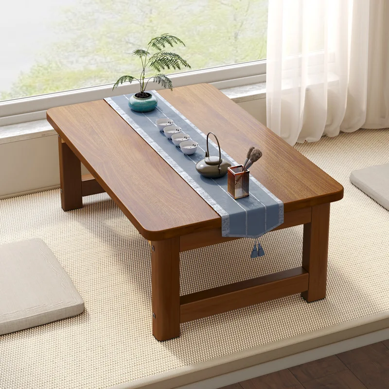 

Aoliviya Sh Новый складной журнальный столик с эркерным окном для гостиной дома маленькой квартиры однотонный деревянный маленький стол простой чайный столик